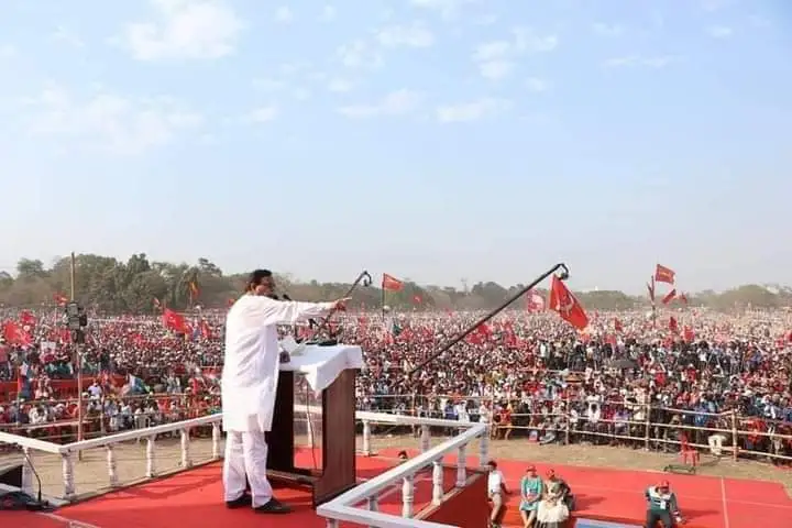 People's Brigade in Kolkata, India